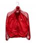 adidas（アディダス）の古着「ADILENIUM オーバーサイズ トラックトップ」｜レッド