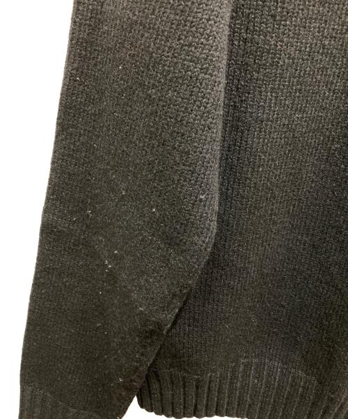 POLO RALPH LAUREN（ポロ・ラルフローレン）POLO RALPH LAUREN (ポロ・ラルフローレン) ホースデザインハンドニット ブラック サイズ:Lの古着・服飾アイテム