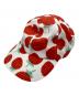 marimekko（マリメッコ）の古着「いちご柄キャップ」｜レッド×ホワイト