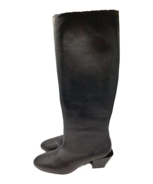 DIESEL（ディーゼル）DIESEL (ディーゼル) ロングブーツ ブラック サイズ:38の古着・服飾アイテム