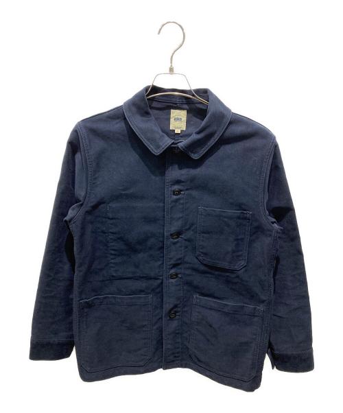 F.O.B FACTORY（エフオービー ファクトリー）F.O.B FACTORY (エフオービー ファクトリー) フレンチ モールスキン ジャケット ネイビー サイズ:1の古着・服飾アイテム