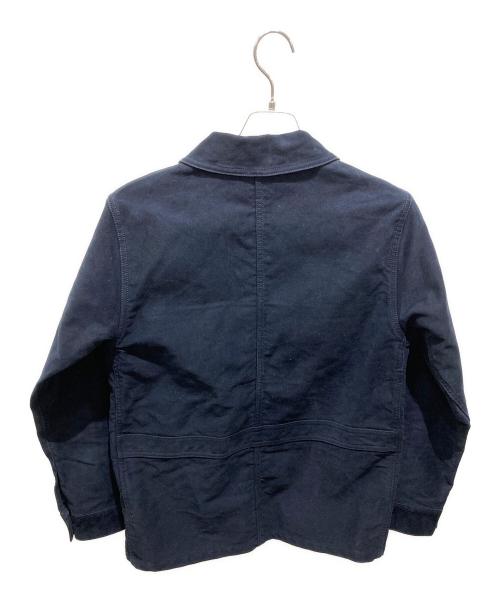 F.O.B FACTORY（エフオービー ファクトリー）F.O.B FACTORY (エフオービー ファクトリー) フレンチ モールスキン ジャケット ネイビー サイズ:1の古着・服飾アイテム
