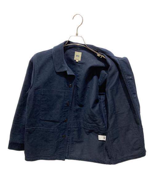 F.O.B FACTORY（エフオービー ファクトリー）F.O.B FACTORY (エフオービー ファクトリー) フレンチ モールスキン ジャケット ネイビー サイズ:1の古着・服飾アイテム