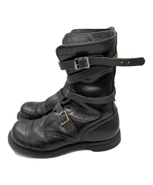 HH（ヘリ―ハンセン）HH (ヘリ―ハンセン) タンカースブーツ ブラック サイズ:7の古着・服飾アイテム