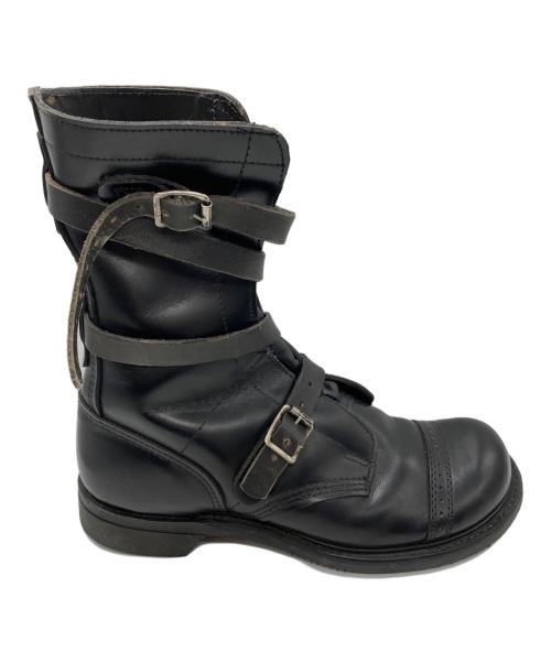 HH（ヘリ―ハンセン）HH (ヘリ―ハンセン) タンカースブーツ ブラック サイズ:7の古着・服飾アイテム