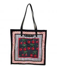 MARNI（マルニ）の古着「バンダナトートバック」｜レッド×ブラック