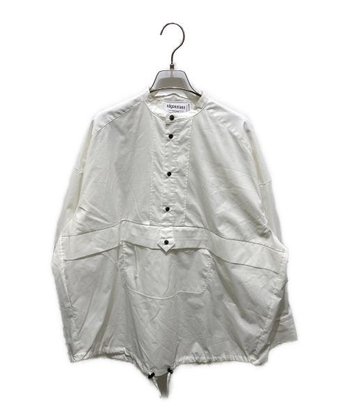 nagonstans（ナゴンスタンス）nagonstans (ナゴンスタンス) アノラックパーカー ホワイト サイズ:Ｍの古着・服飾アイテム