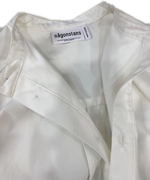 nagonstans（ナゴンスタンス）nagonstans (ナゴンスタンス) アノラックパーカー ホワイト サイズ:Ｍの古着・服飾アイテム