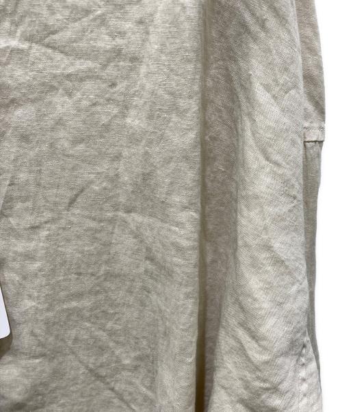 Spick and Span（スピック＆スパン）Spick and Span (スピック＆スパン) 80リネンカシュクールビッグシャツ ベージュ サイズ:F 未使用品の古着・服飾アイテム