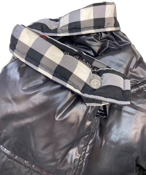 BURBERRY BLACK LABEL（バーバリーブラックレーベル）BURBERRY BLACK LABEL (バーバリーブラックレーベル) 裏ノヴァチェックダウンジャケット ブラック サイズ:LLの古着・服飾アイテム