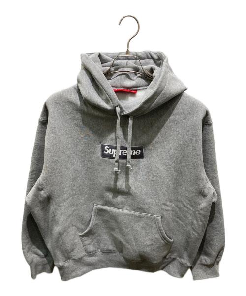 SUPREME（シュプリーム）SUPREME (シュプリーム) BOX LOGO HOODED SWEATSHIRT　ボックスロゴフーデッドスウェットシャツ グレー サイズ:Mの古着・服飾アイテム