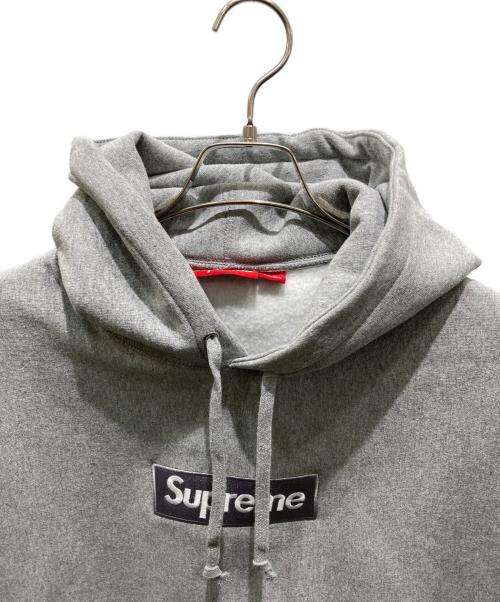 SUPREME（シュプリーム）SUPREME (シュプリーム) BOX LOGO HOODED SWEATSHIRT　ボックスロゴフーデッドスウェットシャツ グレー サイズ:Mの古着・服飾アイテム