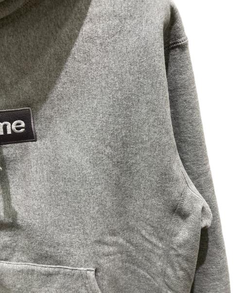 SUPREME（シュプリーム）SUPREME (シュプリーム) BOX LOGO HOODED SWEATSHIRT　ボックスロゴフーデッドスウェットシャツ グレー サイズ:Mの古着・服飾アイテム