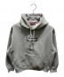 SUPREME（シュプリーム）の古着「BOX LOGO HOODED SWEATSHIRT　ボックスロゴフーデッドスウェットシャツ」｜グレー