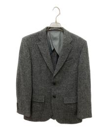 Harris Tweed×Respect（ハリスツイード×リスペクト）の古着「テーラードジャケット」｜グレー