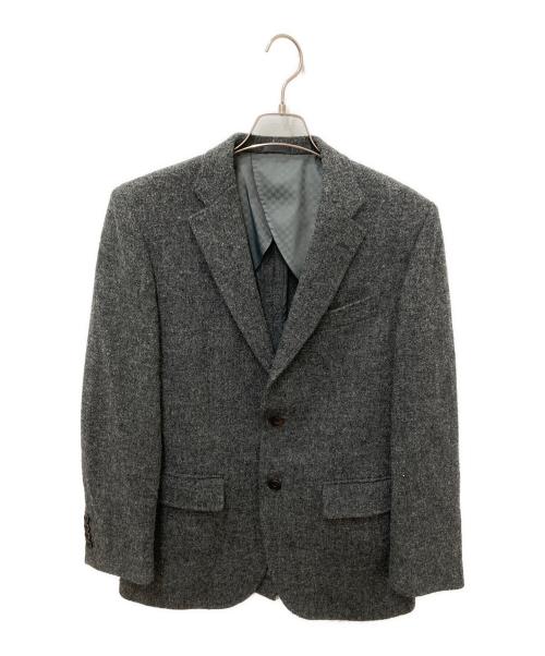 Harris Tweed（ハリスツイード）Harris Tweed (ハリスツイード) Respect (リスペクト) テーラードジャケット グレー サイズ: 94A6の古着・服飾アイテム