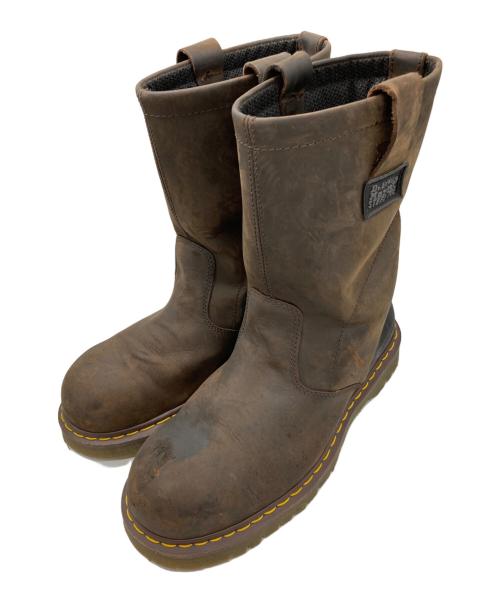 Dr.Martens（ドクターマーチン）Dr.Martens (ドクターマーチン) Icon 2296 Tall Work Boots ブラウン サイズ:9の古着・服飾アイテム
