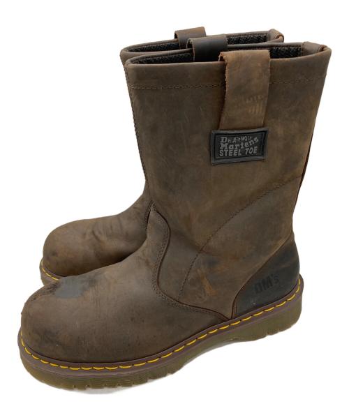 Dr.Martens（ドクターマーチン）Dr.Martens (ドクターマーチン) Icon 2296 Tall Work Boots ブラウン サイズ:9の古着・服飾アイテム