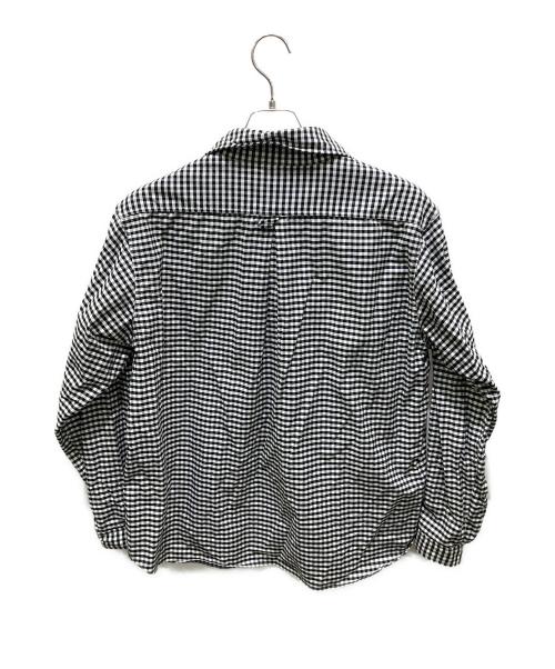 DANTON（ダントン）DANTON (ダントン) OX CHECK ROUND COLLAR SHIRTS PLAID ブラック サイズ:42の古着・服飾アイテム
