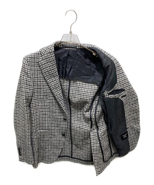 TAGLIATORE（タリアトーレ）TAGLIATORE (タリアトーレ) Brilla per il gusto (ブリッラ ペル イルグースト) ウールテーラードジャケット ブラック サイズ:42の古着・服飾アイテム