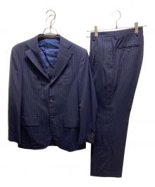 SHIPS×ERMENEGILDO ZEGNA（シップス×エルメネジルド・ゼニア）の古着「ペンストライプセットアップスーツ」｜ネイビー