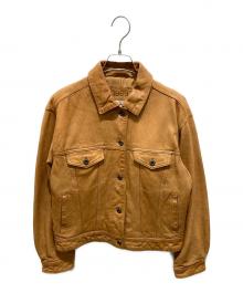 GAP（ギャップ）の古着「レザージャケット」｜ブラウン