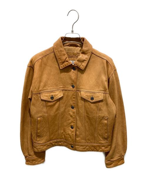 GAP（ギャップ）GAP (ギャップ) レザージャケット ブラウン サイズ:Ｍの古着・服飾アイテム