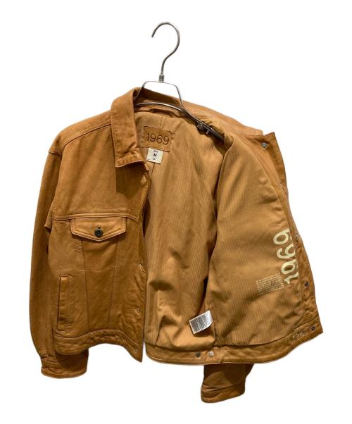 GAP（ギャップ）GAP (ギャップ) レザージャケット ブラウン サイズ:Ｍの古着・服飾アイテム