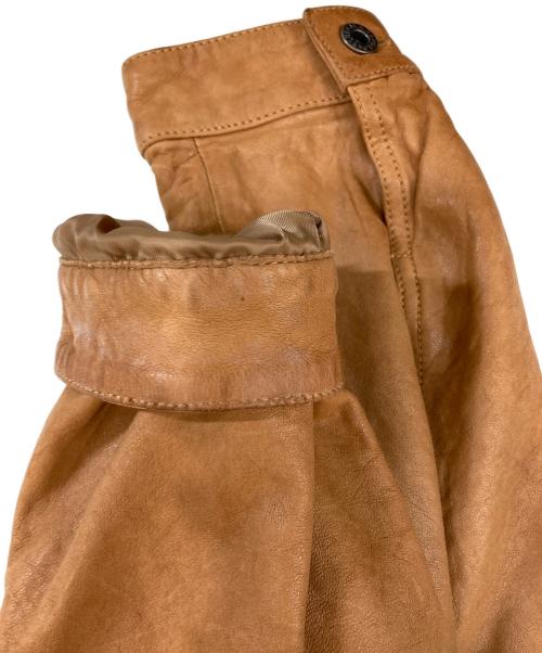 GAP（ギャップ）GAP (ギャップ) レザージャケット ブラウン サイズ:Ｍの古着・服飾アイテム