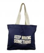 Warenfausワーレンファウス）の古着「トートバッグ」｜ネイビー