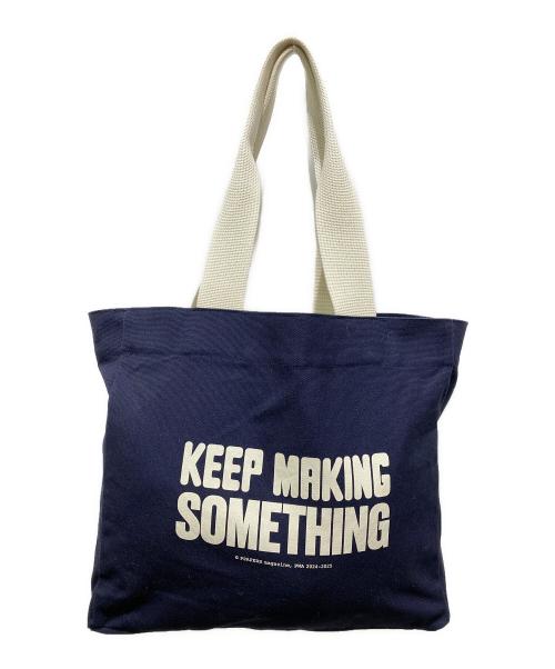 Warenfaus（ワーレンファウス）Warenfaus (ワーレンファウス) トートバッグ ネイビーの古着・服飾アイテム