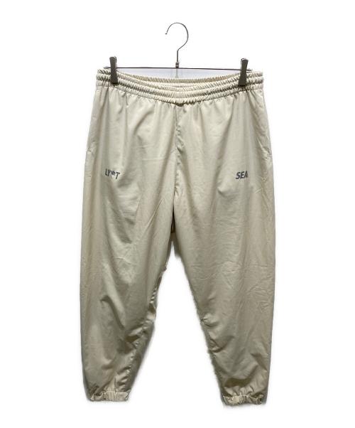 Lyft（リフト）Lyft (リフト) WIND AND SEA (ウィンダンシー) Piping Pants ベージュ サイズ:Lの古着・服飾アイテム