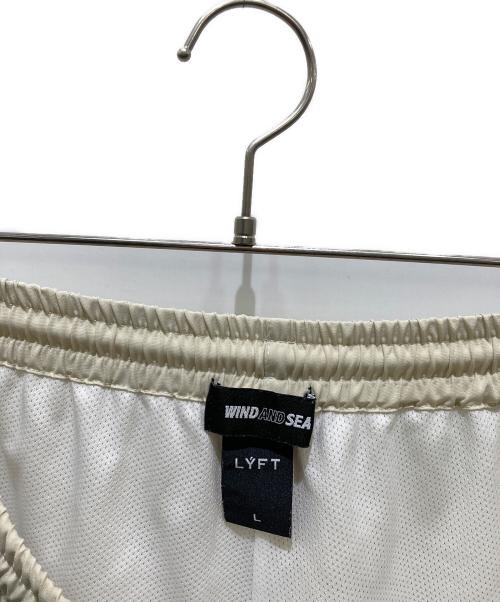 Lyft（リフト）Lyft (リフト) WIND AND SEA (ウィンダンシー) Piping Pants ベージュ サイズ:Lの古着・服飾アイテム