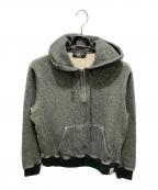 RRLダブルアールエル）の古着「コットンブレンド ハーフジップ フーディ」｜グリーン
