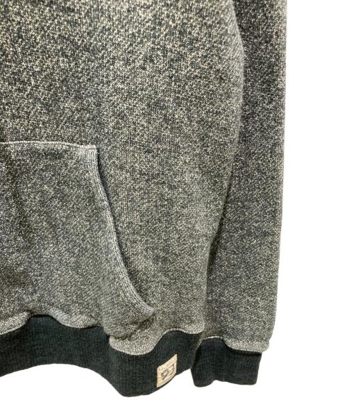 RRL（ダブルアールエル）RRL (ダブルアールエル) コットンブレンド ハーフジップ フーディ グリーン サイズ:Mの古着・服飾アイテム