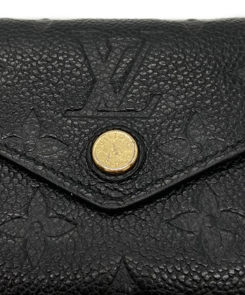 LOUIS VUITTON（ルイ ヴィトン）LOUIS VUITTON (ルイ ヴィトン) ポルトフォイユ・ゾエ/コインケース ノワールの古着・服飾アイテム