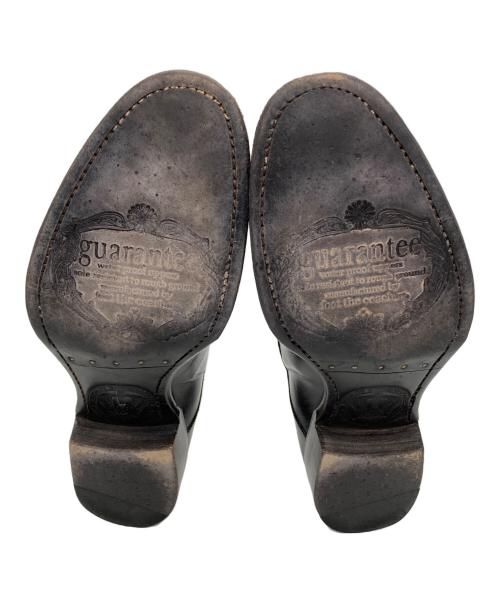 foot the coacher（フットザコーチャー）foot the coacher (フットザコーチャー) キルトタッセルドレスシューズ ブラック サイズ:記載無しの為実寸参照の古着・服飾アイテム