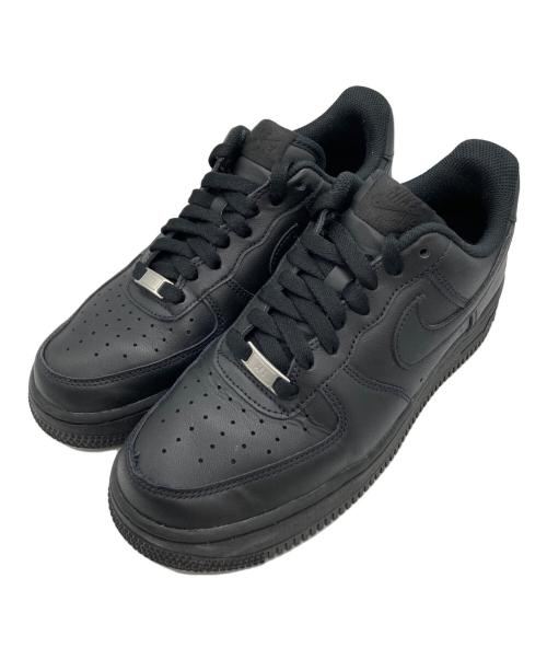 NIKE（ナイキ）NIKE (ナイキ) AIR FORCE 1 '07 ブラック サイズ:25.5の古着・服飾アイテム