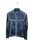 DIESEL（ディーゼル）の古着「デニムナイロンブルゾン」｜ネイビー