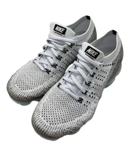 NIKE（ナイキ）NIKE (ナイキ) AIR VAPORMAX FLYKNIT エアヴェイパーマックスフライニット ホワイト サイズ:26.5の古着・服飾アイテム