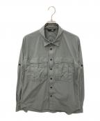 THE NORTH FACEザ ノース フェイス）の古着「ラッスルキャノピーシャツ」｜グレー