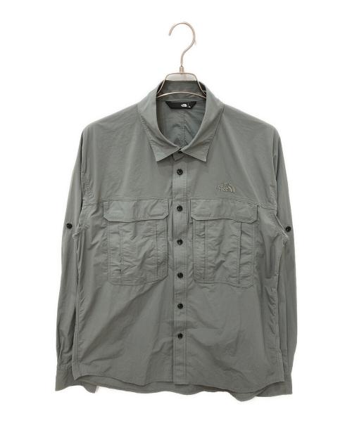 THE NORTH FACE（ザ ノース フェイス）THE NORTH FACE (ザ ノース フェイス) ラッスルキャノピーシャツ グレー サイズ:XLの古着・服飾アイテム