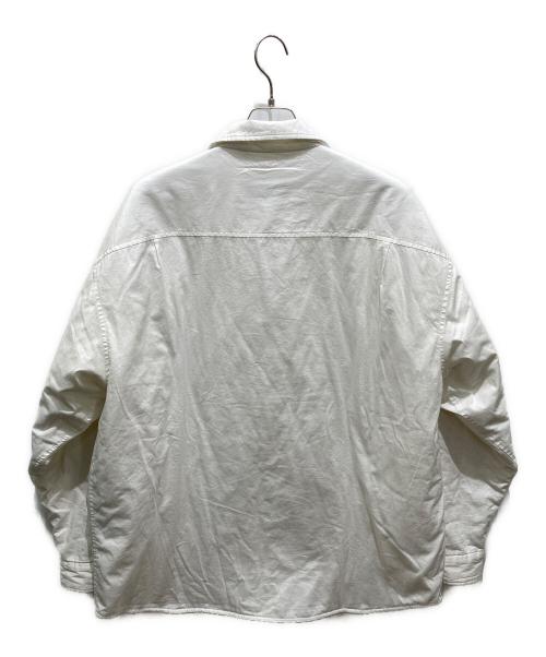 MM6 Maison Margiela（エムエムシックスメゾンマルジェラ）MM6 Maison Margiela (エムエムシックスメゾンマルジェラ) Supreme (シュプリーム) Padded Shirt ブラック サイズ:XLの古着・服飾アイテム