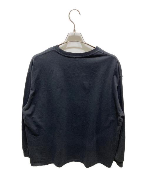 Graphpaper（グラフペーパー）Graphpaper (グラフペーパー) ロングスリーブカットソー ブラック サイズ:onesizeの古着・服飾アイテム