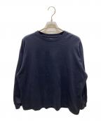 Graphpaperグラフペーパー）の古着「ロングスリーブカットソー」｜ネイビー