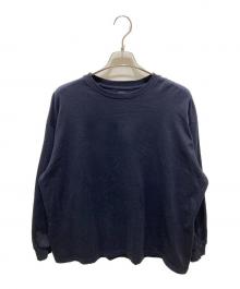 Graphpaper（グラフペーパー）の古着「ロングスリーブカットソー」｜ネイビー