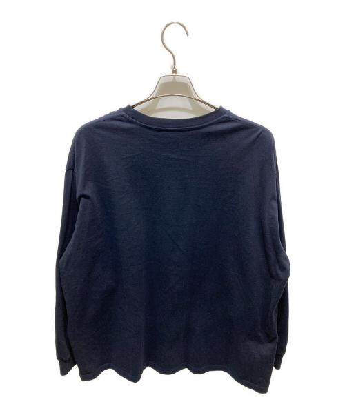 Graphpaper（グラフペーパー）Graphpaper (グラフペーパー) ロングスリーブカットソー ネイビー サイズ:onesizeの古着・服飾アイテム