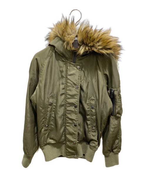 DIESEL（ディーゼル）DIESEL (ディーゼル) N-2Bジャケット カーキ サイズ:XXSの古着・服飾アイテム