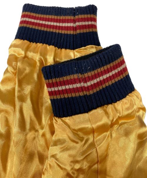 VANSON（バンソン）VANSON (バンソン) LOONEY TUNES (ルーニーチューンズ) リバーシブル刺繍スカジャン ブラック サイズ:XLの古着・服飾アイテム