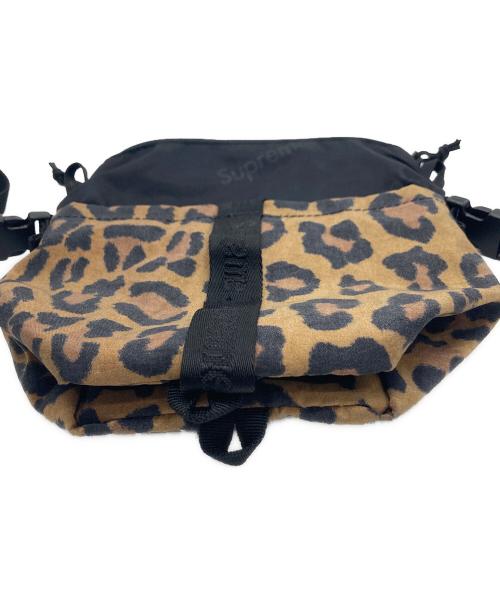 SUPREME（シュプリーム）Supreme (シュプリーム) Leopard Neck Pouch ブラウンの古着・服飾アイテム